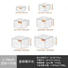 Caja de exhibición acrílica, soporte para exhibición de postres, estante de exhibición de mesa en forma de cubo, elevadores de buffet