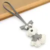 Chaveiro de Couro para Cachorro Schonery Presente Personalidade Criativa Pingente para Carro de Cachorro Pendente para Bolsa Venda por Atacado