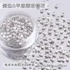 Joias para Nail Art de Zircônia Mini Planas de Fundo Marquise Brancas Transparentes Brilhantes Pequenas Gota d'Água Rombus Diamante Branco para Decoração de Unha