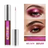Delineador de Ojos Perlado de Colores Transfronterizo Sombra de Ojos Líquida con Brillo Fino Iluminador de Párpado Inferior Set de Maquillaje de Sirena que Cambia de Color