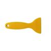 Raspador de Masilla para Reparación de Paredes, Herramienta para Aplicación de Película de Coche, Herramienta para Aplicación de Película de Teléfono, Raspador Largo Amarillo con Forma de Calabaza para Camiones