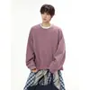 Sudadera Casual Clásica Simple Versátil Línea Hasselblad para Hombres Adolescentes, Holgada y Cómoda