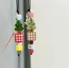 Árvore de Natal Infantil e Fofa Nicho Feito à Mão Corrente de Celular com Contas Fresca Curta Versátil Moda Nicho Bolsa de Chaveiro Pendente