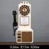 Modelos de Objetos Antigos Nostálgicos Retrô: TV Preto e Branco, Toca-Discos, Telefone, Celular Vintage, Adereços para Fotos, Decorações