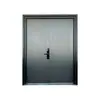 Puerta de Seguridad de Acero para Uso Doméstico, Simple, Robusta, Duradera, Insonorizada, Puerta de Seguridad de Acero de Apertura Simple, Puerta de Entrada, Puerta de Apertura Plana