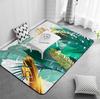 Alfombra de estilo avanzado para sala de estar, sofá, mesa de centro, alfombra ligera de lujo, nueva, china, nórdica, simple, moderna, abstracta, para dormitorio, tienda completa