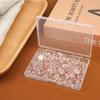 Caja directa de fábrica chapado en oro I-nail pared de fotos de Amazon I-nail alfiler de presión de color para uñas