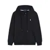 Sudadera de Manga Larga Rl Primavera y Otoño Transfronteriza para Hombre Casual Color Sólido Logo de Caballo Bordado Sudadera Cardigan con Cremallera Ropa para Hombre y Mujer