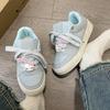 Zapatillas Blancas de Suela Gruesa de Moda 2025 Nueva Primavera para Mujer en un Estilo Nacional Único