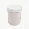 Cubo de plástico de 25L, engrosado, a prueba de fugas, grado alimenticio, cubo para pintura química, cubo de plástico de 25KG con película interior