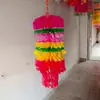 Venta al por mayor 1 metro linterna de papel ecológica festival Festival Qingming suministros funerarios manualidades de papel barrido de tumbas memorial linternas de colores