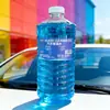 Limpiador de Vidrios para Coche, Protección contra Heladas a -40 Grados, Potente Removedor de Manchas y Película de Aceite, Removedor de Pegamento de Insectos, Uso en Todas las Estaciones, 2L
