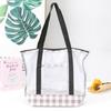 Bolsa de Playa Personalizada Gran Capacidad Malla Bolsa de Natación Multifuncional Bolso de Viaje Bandolera Bolsa de Playa para el Hombro Bolsa para Traje de Baño y Cosméticos