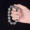 Pulsera Pixiu Atrae Dinero Estilo Vintage Desgastado Plata Tailandesa Imitación para Hombres, Pulsera de Aleación Plateada Pulida con Cabeza de Dragón Audaz y Cuentas de Buda