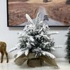 Adornos de escritorio para árbol de Navidad 45/60 caja registradora de tienda de centro comercial decoración de vacaciones de Navidad diseño de escena pequeña