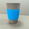 Funda de silicona para termo, antideslizante, resistente a altas temperaturas, funda para vaso espacial 7.5cm9cm, almohadilla de silicona para vaso de agua, multi-especificación opcional