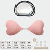 Fivela de Ajuste Love Artefato Impermeável para Natação Protetor de Mamilo Anti-Impacto Sutiã de Silicone Invisível Push-Up Fofo Peça Única