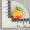 Plátano durazno cereza diy resina dibujos animados accesorios de fruta gota pegamento material para funda de teléfono móvil DIY pegamento crema caja de papelería