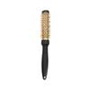 Peine Redondo Platinum Fly Curling con Tubo de Aluminio Cerámico Peine para Peinar Voluminizador Peine para Cabello Liso Peine Redondo Dorado con Agujeros Pasantes