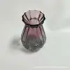 Vaso Europeu Casual, Vaso Hidropônico de Vidro para Mesa, Decoração de Sala de Estar, Ornamentos Criativos de Vaso para Flores Secas
