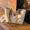 Bolso de mujer de gran capacidad transfronterizo, nuevo modelo 2026, bolso de hombro simple y elegante, bolso de mano tote de alta calidad y elegante