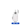 Botella Cuadrada de Vidrio Transparente para Aceite Esencial 100ml Gotero con Punta de Plástico Botella para Loción Material de Empaque Cosmético Exportación Transfronteriza Exportación