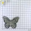 Novo Estilo Strass Hot-Fix Borboleta Flor Cheia de Strass Sapatos Bolsas Roupas Broche Grampo de Cabelo Acessórios para Cabelo Acessórios Atacado