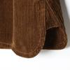Otoño 2025 Nuevo Estilo Europeo y Americano Moda Versátil Pana Oversize Manga Larga Cuello Solapa Bolsillo Chaqueta 129746