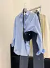 Novas Camisas de Verão Femininas Multicores Estilo Coreano para Mulheres, Emagrecedoras e Versáteis, Adequadas para Sobreposição, Tops de Manga Longa