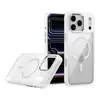 Funda Magnética de Succión Ojo de Águila de Gama Alta para Apple 17 Promax, Adecuada para iPhone 16 Pro, Funda Magnética de Succión de Alta Transparencia para 15 Pro