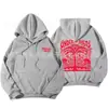 2026 Verano Nueva Camisa con Capucha Estampada de Moda Estilo Americano Moda Callejera Versátil Sudadera Chaqueta