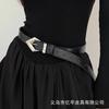 Cinturón nuevo para dama al por mayor estilo ins de Hong Kong cinturón de moda simple Joker estilo coreano sentido de alta gama cinturón para pantalón