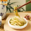 Serie de verduras encurtidas deshebradas auténticas de Wujiang 30/70/88g, ligeras y rápidas de comer, guarnición apetitosa, venta al por mayor por caja completa