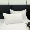 Color Sólido Cómodo y Amigable con la Piel Algodón de Aloe Vera Algodón Lavado - La Funda de Almohada es Suave y Transpirable