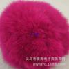 8197 atacado Rex bola de pele de coelho chave enfeites de carro pingente DIY caso de telefone pingente material 8cm Rex bola de pele de coelho