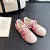 Tênis de Treino Alemão com Solado Plano para Mulheres, Tênis Brancos, Novos Modelos Primavera e Outono 2026, Estilo Popular Versátil, Tênis Esportivos Casuais