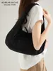 2026 Nuevo Estilo Bolso Sencillo y Ligero con Lazo para Debajo del Brazo para Mujer, Bolso de Mano y Bolso de Hombro de Nylon de Gran Capacidad Estilo Coreano