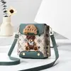 Nova Bolsa Transversal de Ombro Primavera e Verão Moda Versátil Bolsa para Celular Grande Capacidade Pequena Bolsa Quadrada Bolsa Carteiro Mulher