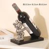 Rack de Vinhos Criativo e Luxuoso Pequenos Enfeites para Sala de Estar, Hall de Entrada da Casa, Aparador, Gabinete de TV, Decorações para Gabinete de Vinhos para o Verão