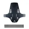 Para-lamas de Bicicleta Enlee Mountain Bike Mini Escudo de Chuva Dh Downhill Garfo Dianteiro Remoção de Lama Desmontagem Rápida