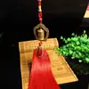 Enfeite de Carro Modelo Dez Yuan, Enfeite de Carro de Moeda de Cobre, Enfeite de Carro de Moeda de Cobre dos Cinco Imperadores, Decoração Suspensa de Moeda de Cobre Feng Shui para Casa, Enfeite Suspensor de Cobre