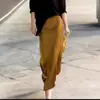 Nuevo Estilo de Verano Estilo Chino Holgado y Versátil Adelgazante Delgado Protector Solar Top con Falda Elegante de Abertura Fluida, Elegante Conjunto de Dos Piezas