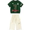 Ropa de moda hip-hop para niños ropa de práctica hiphop para niños verano niños hip-hop americano manga corta ropa para actuación del 1 de junio