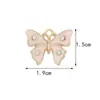 Fabricante de Accesorios de Joyería Estilo Mariposa, Venta al por Mayor de Joyería DIY Hecha a Mano de Aleación, Accesorios de Joyería DIY con Goteo de Aceite Transfronterizo
