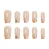 Estrella de Gato Ojo de Gato Textura de Alta Calidad Estilo Chica Elegante Estilo Hermana Real Blanqueamiento Uñas Cortas Arte de Uñas 30-t Uñas Portátiles