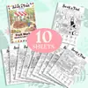 Compra directa transfronteriza de 10 hojas/paquete de libros de dibujo divertidos del mercado de frutas para niños, exploración educativa y pósters para colorear de relajación