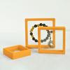 Caja de Suspensión Pe Film Spot Transfronteriza con Base Caja de Exhibición de Joyería y Juguetes Caja de Almacenamiento de Joyería Portátil y Duradera