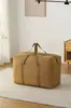 Bolsa para Mudanzas Lona Gran Capacidad Bolsa para Guardar Colchas Portátil Tejida Bolsa de Viaje Equipaje Engrosado Tamaño Grande Stock Disponible
