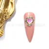 Arte de Uñas Joyería de Celebridad de Internet Nuevo Guerrero Marino Joyería de Amor Luna Hielo Agua Diamante de Uñas Accesorios de Caperucita Roja