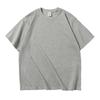Camiseta Peso Pesado 280g Algodão Puro com Logo Personalizado, Marco Qin Manga Curta Oversize Street Fashion Ins Casual Versátil
